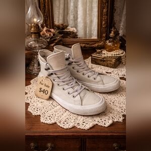 Converse Chuck Taylor All Star Counter Climate Leather High Top Sneakers Grey